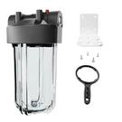 10" X 4.5" Whole House Water Filter Housing With Stainless Steel Ports. Fixed Price $109.99.