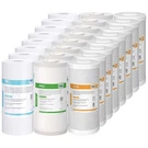 3-STAGE 10"X4.5" Big Blue Gac Cto Sediment Carbon Block Water Filter Cartridges. Fixed Price $49.67.