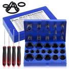Glarks 411PCS 32 Sizes Sae Universal O-ring Assortment Kit Including Black. Fixed Price $27.57.