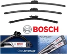 Set Of 3 Bosch Wiper Blade Left + Right Rear For 2018 - 2025 Volkswagen Atlas. Fixed Price $33.30.