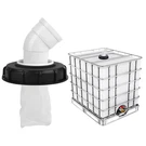 45 Ibc Filter With Lid For Rain Water Tank Plastic Cover Durable. Fixed Price $18.12.