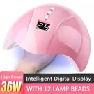 36W Led Uv Nail Polish Dryer Lamp Gel Acrylic Curing Light Spa Professional Us. Fixed Price $8.59.
