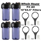 Inch Clear Home Whole House Water Filter Housing Filtration System 4.5" X 10". Fixed Price $139.99.