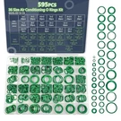 595PCS Of 36 Varieties Metric And Sae Air Conditioning O-ring Seal Kit. Fixed Price $29.62.