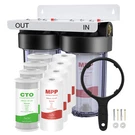 Simpure 10"X4.5" Big Blue Whole House Water Filter Housing Filtration System. Fixed Price $15.99.