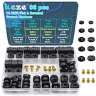 Faucet Washers Assorted Kit - 96 Pcs 10 Sizes Brass Bibb Screws Rubber. Fixed Price $14.75.