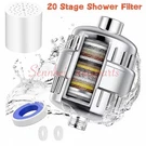 20 Stage Shower Head Filter Purifier With For Hard Water Softener Us. Fixed Price $10.99.