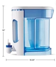Zerowater 12-CUP Ready-pour 5-STAGE Filter Pitcher Dispenser. Fixed Price $54.99.