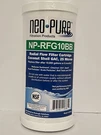 Neo-pure Radial Flow Filter Cartridge Coconut Shell Gac 25 Micron NP-RFG10BB New. Fixed Price $29.99.