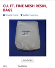 Water Softener Replacement Resin Fine Mesh Indion 1 Cu Ships Free. Fixed Price $195.00.