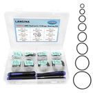 Langina 195PCS Ors/orfs Hydraulic O-ring Kit, 8SIZES BN-90A Flat Black. Fixed Price $39.27.