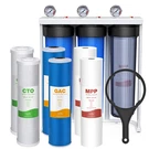 20 Inch Big Blue Whole House Water Filter System Housing +2 Set Cartridge. Fixed Price $99.99.