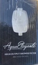 Aqua Elegante Water Filter For Showerhead - Brushed Nickel. Fixed Price $19.98.