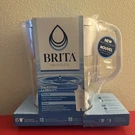 Brita Small 6-CUP Denali Water Filter Pitcher In Bright White New. Fixed Price $18.71.