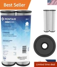 Pentair RS1 Sediment Water Filter, 10-INCH, Standard Whole House Pleated Cell.... Fixed Price $29.58.