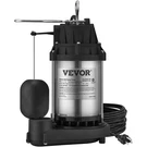 Vevor Submersible Sump Pump Water 1/2 Hp 4320GPH Steel Basement. Fixed Price $106.41.