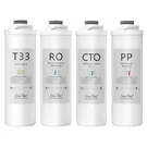 Simpure WP2-400GPD Sediment PP+CTO+RO+T33 6-MONTH Water Filter Replacement. Fixed Price $89.99.