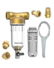 Waterdrop Spin Down Sediment Filter, Backwash Whole House For Well. Fixed Price $56.99.