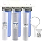 Afwfilters 20" 3 Stage High Flow Whole House Bone Char Carbon Water. Fixed Price $464.00.