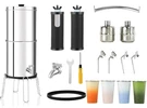 2.25G Ultra-filtration Gravity Water Filter SYSTEM-304 Stainless Steel.... Fixed Price $89.99.