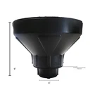 Heavy Duty Commercial Media Funnel 4" Or Cut Turn Into 6" Tank Openings. Fixed Price $43.99.
