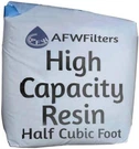 High Capacity Replacement Water Softener Resin 8% Crosslink 1/2 Cubic Foot. Fixed Price $85.00.