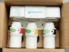 Aquasana AQ-5300.56 3-STAGE Under Sink Water Filter Claryum Chrome Faucet. Fixed Price $110.00.