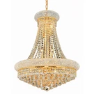 Elegant Lighting V1800D24G/RC Primo Mini Chandelier Gold. Fixed Price $1218.00.