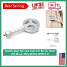 Durable High Pressure Cast-iron Burner Head With Safe Brass Orifice 1 Count. Fixed Price $30.51.
