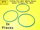 Omni Whole House Water Filter Fkm O-ring Replacement Pn: OK24. Fixed Price $11.99.