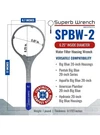 Superb 7 Gauge Steel Wrench For Big Blue Filter Housings 6.28 Inch Diameter New. Fixed Price $44.99.
