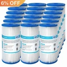 18 Pack 10" X 4.5" For Big Blue Sediment Pleated Water Filter 5/20/50 Micron. Fixed Price $102.35.