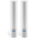 Vevor Whole House Water Filter Replacement Cartridge 4.5" X 20" Sediment. Fixed Price $33.99.
