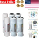 Apec Ultimate 2 Sets Stage 1-3 Replacement Filters Us Made Sediment Carbon Block. Fixed Price $129.77.