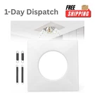 S97010319 Bathroom Exhaust Fan Cover Grille With Springs Nutone 161 162 White. Fixed Price $21.95.