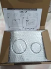Toto YT930#MS Dual Push Plate With Round Buttons (duofit In-wall Tanks). Fixed Price $65.89.