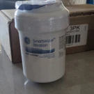 Smartwater Mwf Refrigerator Filter 3-PACK White Replacement Cartridge. Fixed Price $18.00.