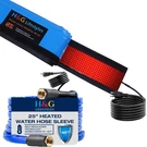 H&g Lifestyles 25FT Heated Rv Water Sleeve,heating Cover For Garden Hose.... Fixed Price $104.27.