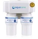 Aquasana Under Sink Water Filter System With 2-STAGE Filtration AQ-6200-BN. Fixed Price $80.00.