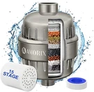 Shower Filter 15 Stages Head For Hard Water High Output. Fixed Price $30.93.