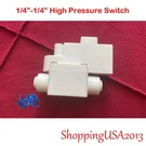 Pc 1/4" High Pressure Switch For Pump Ro Water Fitlers Reverse Osmosis Parts. Fixed Price $8.98.