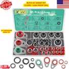 95PCS Ac Compressor Gasket Kit 12 Sizes Bonded Seals O-ring Xbvv. Fixed Price $38.99.