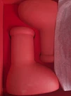 Mschf Big Red Boot Limited Edition Rubber Men's Us 10 New In Box. Fixed Price $245.00.