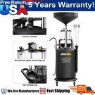 New 26.4 Gal Portable Oil Waste Pan Funnel Lift Draining Tank Heavy Duty. Fixed Price $708.74.