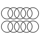 Uxcell Nitrile Rubber O-rings Od Width, 41MMX45MMX2MM, Black. Fixed Price $10.94.