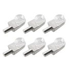 Uxcell Shelf Support Pegs 20PCS Glass Pins Bracket Zinc Silver Tone. Fixed Price $14.06.