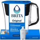 Brita 6 Cup Small Plastic Water Filter Pitcher, Black, Bpa Free. Fixed Price $119.88.