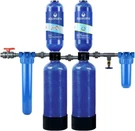 Aquasana Whole House Water Filter System Salt-free Descaler Carbon & Kdf. Fixed Price $2898.00.
