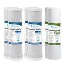 1-YEAR Replacement Water Filter Cartridge Set For 3-STAGE Under Counter System. Fixed Price $47.87.