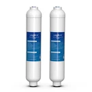 Inline Activated Carbon Block Water Filter With 1/4" Quick Connect, T33 Li.... Fixed Price $35.61.